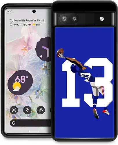 Miniatura 17 de CARLOCA Funda compatible con iPhone 12 Pro, 13 fundas Odell Catch Football para iPhone 12 para niñas y niños, diseño gráfico, a prueba de golpes