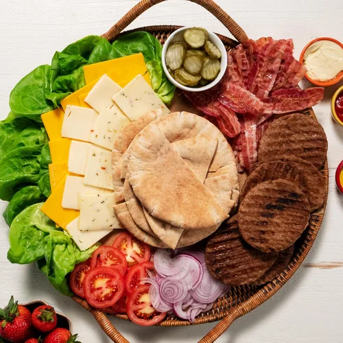 Miniatura 6 de Toufayan KETO - Paquete variado de pan, incluye pan de pita, pan plano y envolturas (paquete de 3)