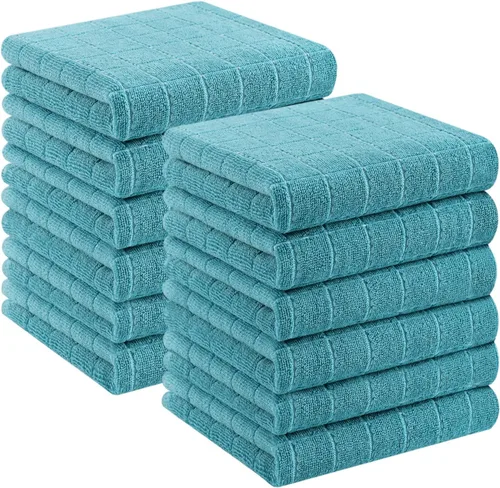 Miniatura 165 de Homaxy Paños de cocina 100% algodón de felpa, toallas de cocina ultra suaves y absorbentes para la cocina, adecuadas para secar y lavar platos