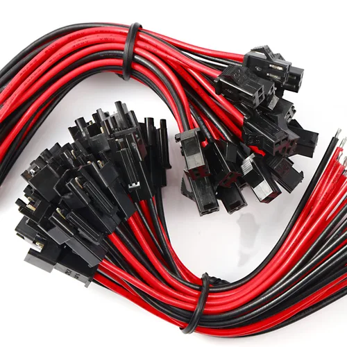 Miniatura 7 de Chanzon 20 pares de conectores Jst SM de 0.098 in de paso hembra y macho con 2 pines 20AWG 3,94 pulgadas (3.9 in) UL1007 cable de cobre estañado