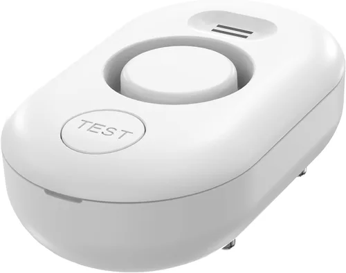 Detector de fugas de agua para el hogar, alarma de sensor de agua de 100 dB, dispositivo de detección de fugas de inundación/goteo para