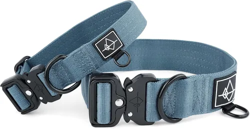 Miniatura 2 de ROAM - Collar para perro, collar de alta calidad, ajustable, de nailon resistente con hebilla metálica de liberación rápida