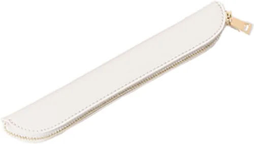 Miniatura 21 de Estuche de lona Cartucheras De Maquillaje Pure Color Simple Mini (Beige, S)