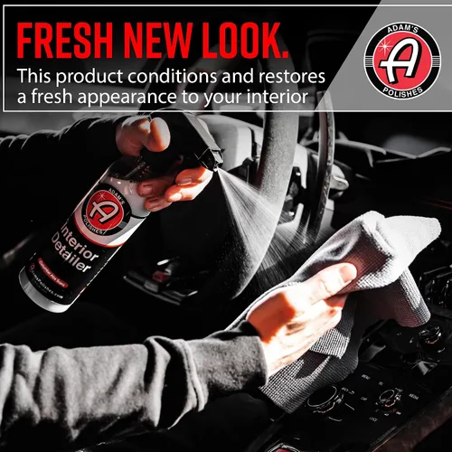 Miniatura 6 de Adam's Polishes Interior Detailer 16 onzas líquidas (pepino aloe) – Limpiador total del interior del automóvil, protector y aderezo Limpiador