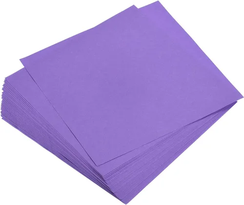 Miniatura 155 de MECCANIXITY 100 hojas de papel de origami de doble cara de 8 x 8 pulgadas (7.9 x 7.9 in), hoja cuadrada para proyectos de manualidades, Pasto verde