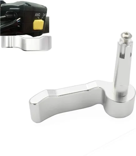 Palanca de acelerador de pulgar antideslizante de aluminio CNC de repuesto compatible con Polaris Scrambler Sportsman 550/570/850/1000 2009-2018