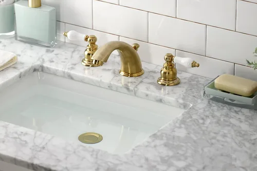 Miniatura 2 de Kingston Brass KB977B - Grifo de baño victoriano, latón cepillado