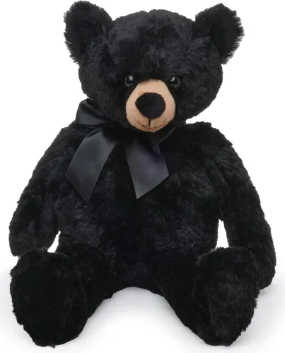 Oso de peluche de la colección Bearington Scout de oso negro - 16" Oso de peluche de juguete de oso de peluche Scout de 16"