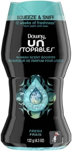 Miniatura 10 de Downy Unstopables - Perlas potenciadoras de aroma para lavar la ropa, frescas, 18.2 onzas