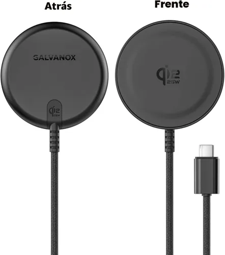 Miniatura 7 de Cargador inalámbrico magnético Qi2.2 de 25 W para Samsung Galaxy S26 Ultra, S25, S24 - Compatible con adaptador de pared MagSafe de carga rápida 2.0
