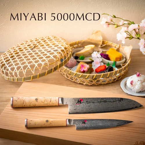 Miniatura 2 de MIYABI 5000 MCD SANTOKU, Madera (34374-181)