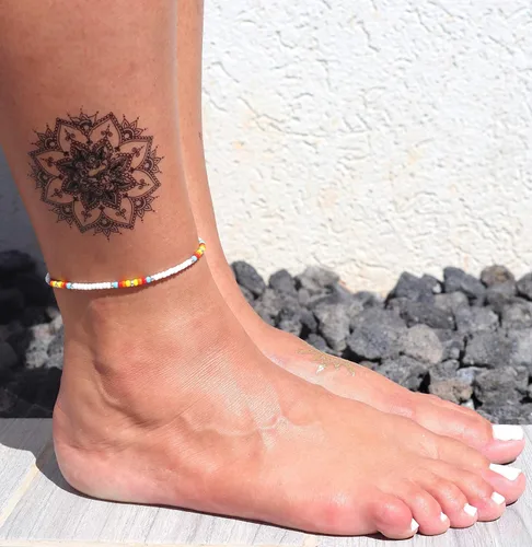 Miniatura 7 de Boho Anklet, Native American Jewelry, Unique Thin Beaded Ankle Bracelet for Women or Girls, Colorful Bohemian Hippie Beach Waterproof Foot Jewelry
