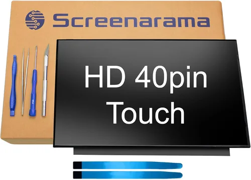 SCREENARAMA Nueva Pantalla Táctil Reemplazo Para Lenovo IDEAPAD 3 15IML05 | Pantalla LED LCD de 40pin HD 1366x768 con herramientas y cinta HD táctil