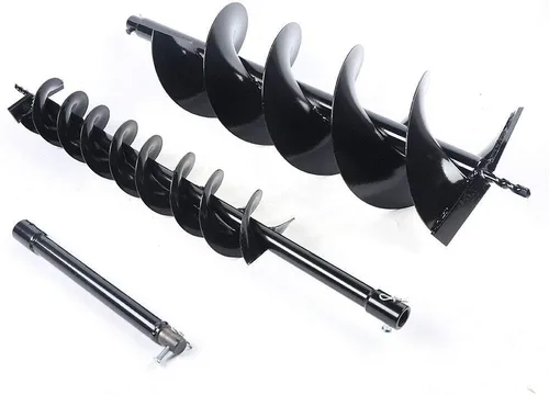 Miniatura 7 de DNYSYSJ Taladro de tierra de 2 tiempos de 52 cc, excavadora de agujeros de poste a gas con 2 brocas de 4 y 8 pulgadas, adecuada para perforar