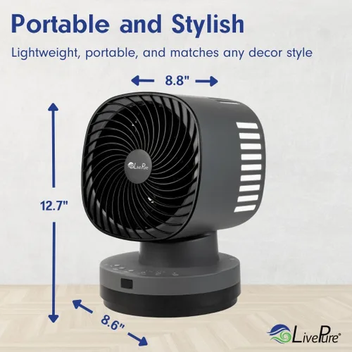 Miniatura 5 de LivePure LP1200FAN-T Ventilador oscilante Air Fury