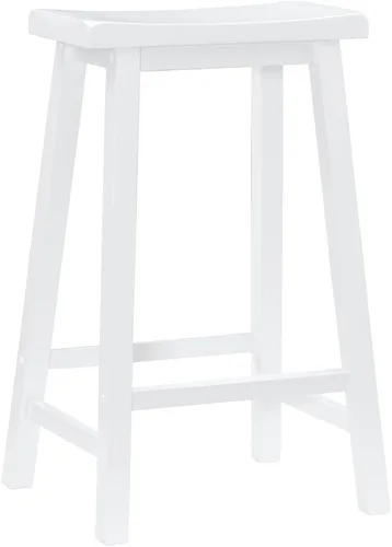 Powell Taburete para muebles, blanco