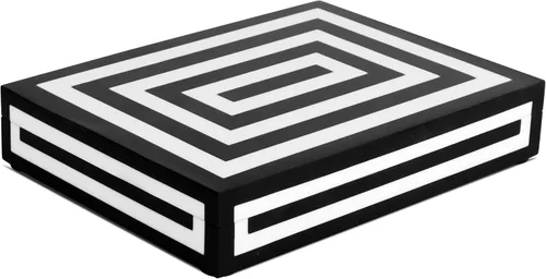 Miniatura 22 de Handicrafts Home Caja de recuerdo decorativa de 8 x 5 – Pequeña caja organizadora con tapa, almacenamiento decorativo Boho, caja de memoria retro