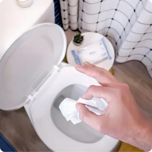 Miniatura 6 de Squatty Potty Toallitas Desechables – Paquete de 3 (150 Toallitas en Total) – 99% a Base de Agua y Plantas – Aroma de Té Verde, Pepino y Aloe Spa
