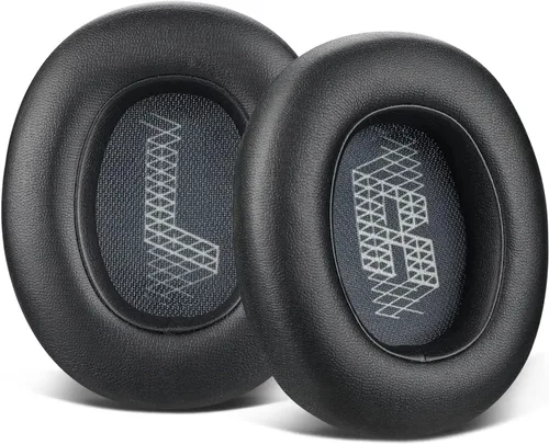 SOULWIT Almohadillas de Repuesto para Auriculares JBL E65BTNC/Live 650BTNC/Live 770NC/Live 660NC/Duet NC Over-Ear, Cojines de Almohadillas con Cuero