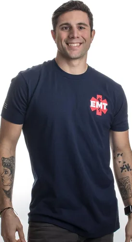 Miniatura 4 de EMT AEMT Star Life Camiseta de emergencia para ambulancia médica paramédica para hombres y mujeres