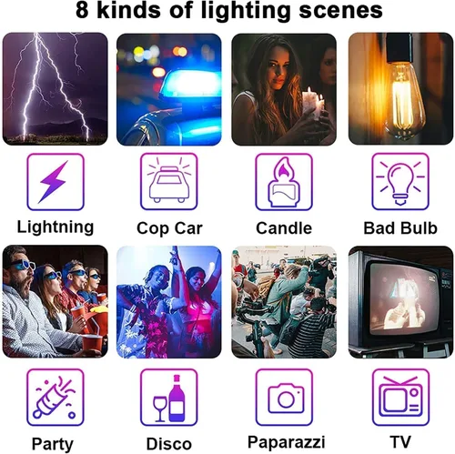 Miniatura 5 de GVM - Luz de video LED RGB con control Bluetooth, kit de iluminación de fotografía 880RS 60W, panel LED regulable con pantalla LCD, 3 paquetes