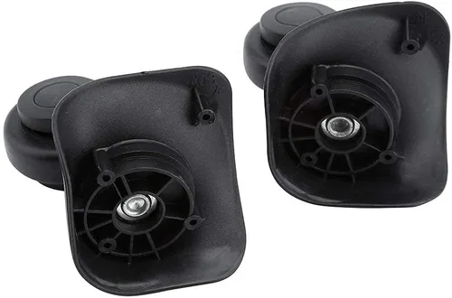 Miniatura 7 de Ruedas de maleta, 1 par, ruedas de equipaje, ruedas de repuesto para maleta de equipaje (W041-2 S)
