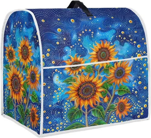 Miniatura 37 de Butterfly Kitchen Aid - Funda acolchada para batidora de pie, se adapta a todos los modelos de cabezal inclinable y elevador de tazón, tela