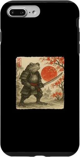 Miniatura 12 de Frog Samurai Japanese Warrior Costume Sumi-e Art Funny Case for iPhone 16