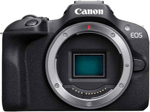 Miniatura 2 de Canon Cámara sin espejo EOS R100 (6052C002) + software Corel + bolsa + 2 tarjetas de 64 GB + 2 baterías LPE17 + cargador + luz LED + lector