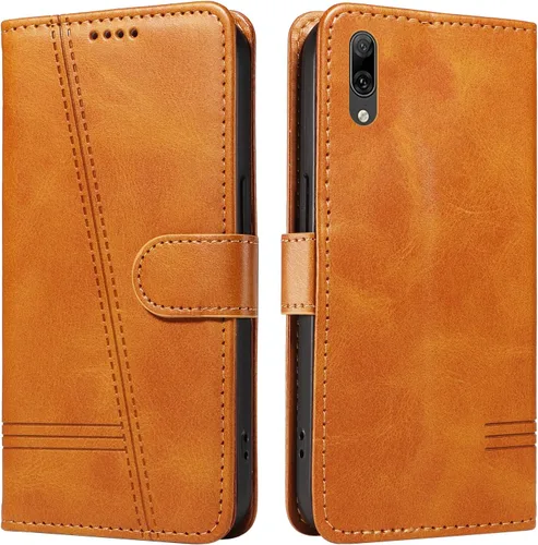 Miniatura 19 de Funda con tapa para Huawei Nova Lite 3, protección de 360 grados, a prueba de golpes, de piel sintética, con función atril y 3 ranuras
