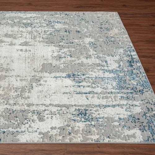 Miniatura 7 de LUXE WEAVERS Florance Collection 86572 - Alfombra moderna azul de 5 x 7
