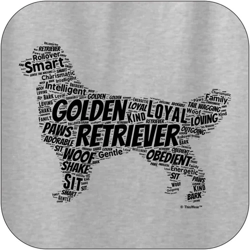 Miniatura 5 de ThisWear Golden Retriever Word Art - Sudadera con capucha para perro y cachorro