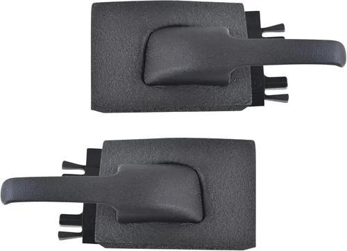 Miniatura 67 de TRQ Juego de 2 manijas de puerta interior trasera cromada y cachemira para Chevy GMC