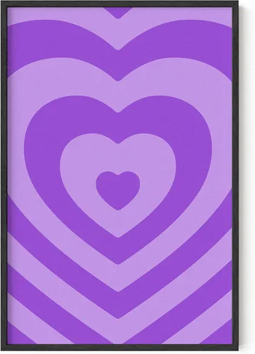 Miniatura 67 de HAUS AND HUES Arte de pared morado - Pósteres estéticos para habitación, decoración de pared morada para dormitorio, pósteres estéticos para Turvy