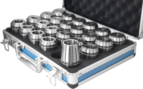 Miniatura 4 de Accusize Industrial Tools Juego de 23 pinzas Er40, tamaño de 1/8 a 1 pulgada en caja fuerte ajustada, 0223-0935