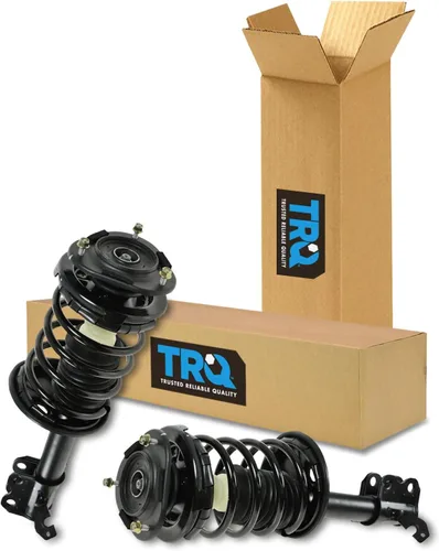 Miniatura 190 de TRQ Conjunto de Amortiguador y Resorte Delantero Cargado con Resorte Helicoidal Pre-ensamblado Compatible con Jeep Cherokee Limited AWD 14-22 Sin