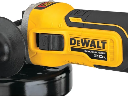 Miniatura 6 de DEWALT Amoladora angular MAX* XR de 20 V con freno de retroceso, interruptor deslizante, 4-1/2 pulgadas, solo herramienta (DCG405B)