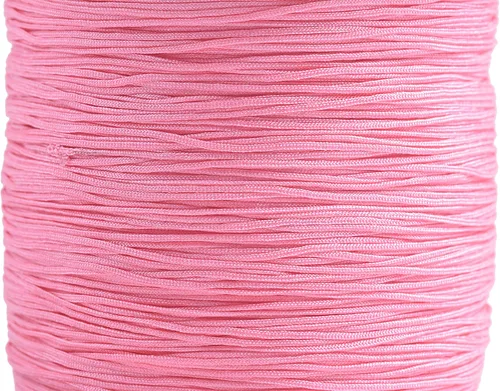 Miniatura 35 de KONMAY 1 rollo de cuerda de nailon para hacer pulseras de 150 yardas, trenzado de nailon Shamballa Macramé/cordón de cuentas de 0.4mm, cordón