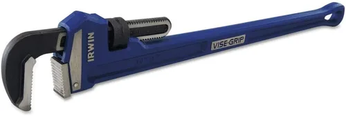 Miniatura 2 de IRWIN Tools VISE-GRIP - Llave para tubos, hierro fundido, mandíbula de 2 pulgadas, longitud de 12 pulgadas (274106), azul
