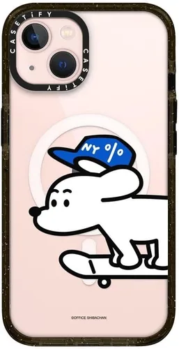 Miniatura 463 de Funda Impact de CASETiFY para iPhone 13 Pro Max con Magsafe - Estuche Claro Cuento de Invierno - Claro Negro Estuche transparente Winter Tale