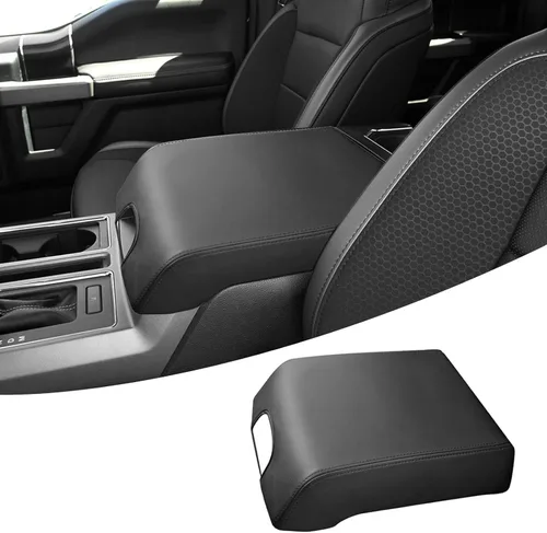 Miniatura 10 de Funda de reposabrazos para consola central para Ford F150 2015-2024 2025, para F250 F350 F450 F550 2017-2024 2025 con asiento de salto 40/20/40