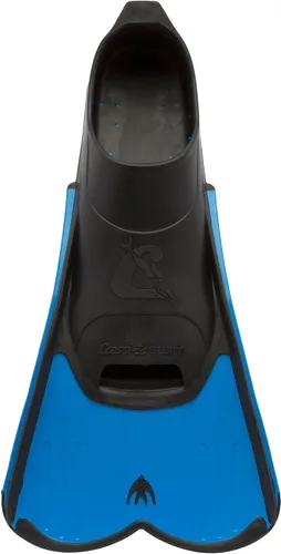 Miniatura 2 de Cressi - Aletas de bolsillo cortas de pie completo para natación o entrenamiento en la piscina y en el mar - Ligeras: fabricadas en Italia Azul