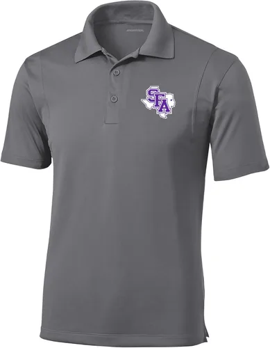 Miniatura 19 de Polo atlético de micro piqué NCAA para hombre Prime con cuello propio