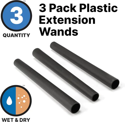 Miniatura 4 de Shop-Vac 90614-00 1 – barra extensora de 3 partes 1/4 pulgadas