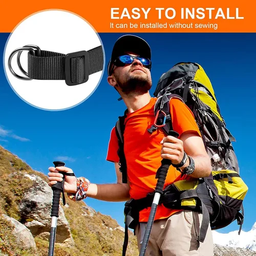 Miniatura 6 de Hebilla para correas de 1/1.5/2 pulgadas, hebillas de liberación lateral, clip de plástico ajustable para correa de equipaje, collar de reemplazo