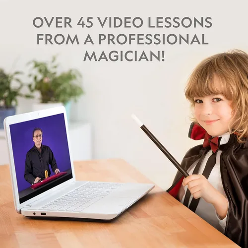 Miniatura 5 de Set de Magia para Niños National Geographic - 45 Trucos de Magia para Niños para Realizar con Instrucciones de Video Paso a Paso para Cada Truco