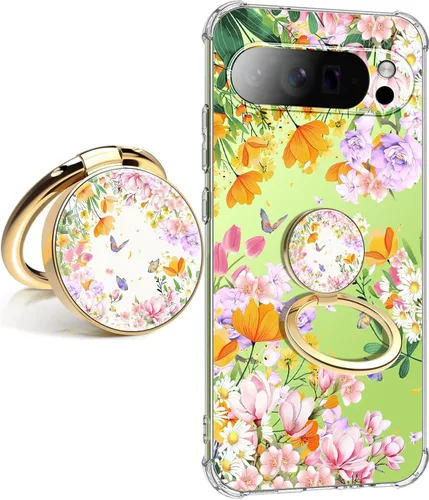 Miniatura 31 de for Google Pixel 7 Case，Google 7 Phone Case，for Girls Women Cover Design Dual Layer Slim Fit Drop Proof Impact Resistant Shockproof Clear Case