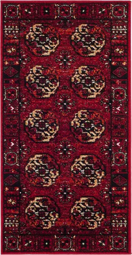 SAFAVIEH Vintage Hamadan Collection - Alfombra decorativa, 2 pies 3 pulgadas x 4 pies, diseño persa oriental, no desprende pelusa y de fácil