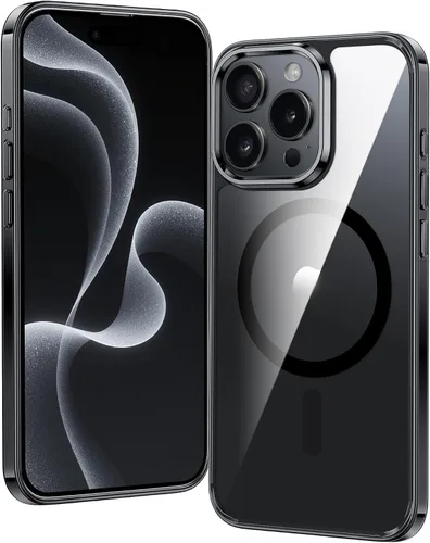 Miniatura 1763 de FNTCASE Funda para iPhone 13 Pro-Max: Fundas magnéticas transparentes compatibles con Magsafe Slim anti amarillamiento protección contra caídas
