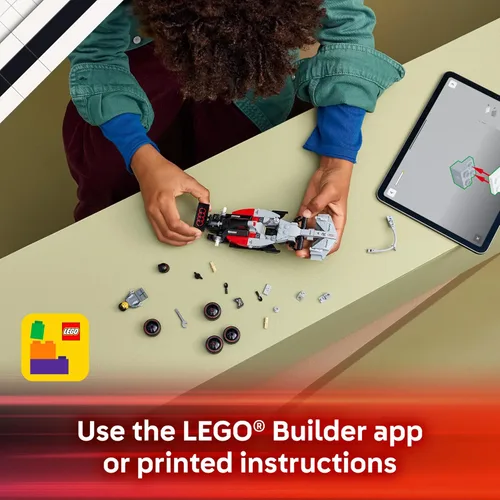 Miniatura 6 de LEGO Speed Champions Audi Revolut F1 Team R26 - Juego de construcción para niños y niñas, a partir de 10 años, kit de coche F1 para exhibir o jugar